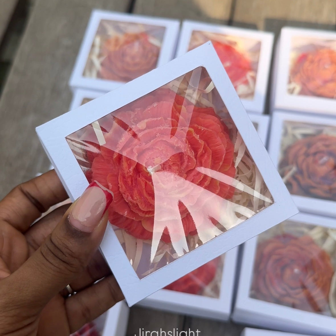 Peony Scented Candle